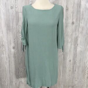 H&M Dress Quarter Tie Sleeves Size 10